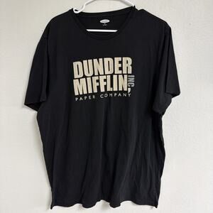 Old Navy, Men Short Sleeve The Office Dunder Mifflin, Inc. Graphic Shirt, XXL